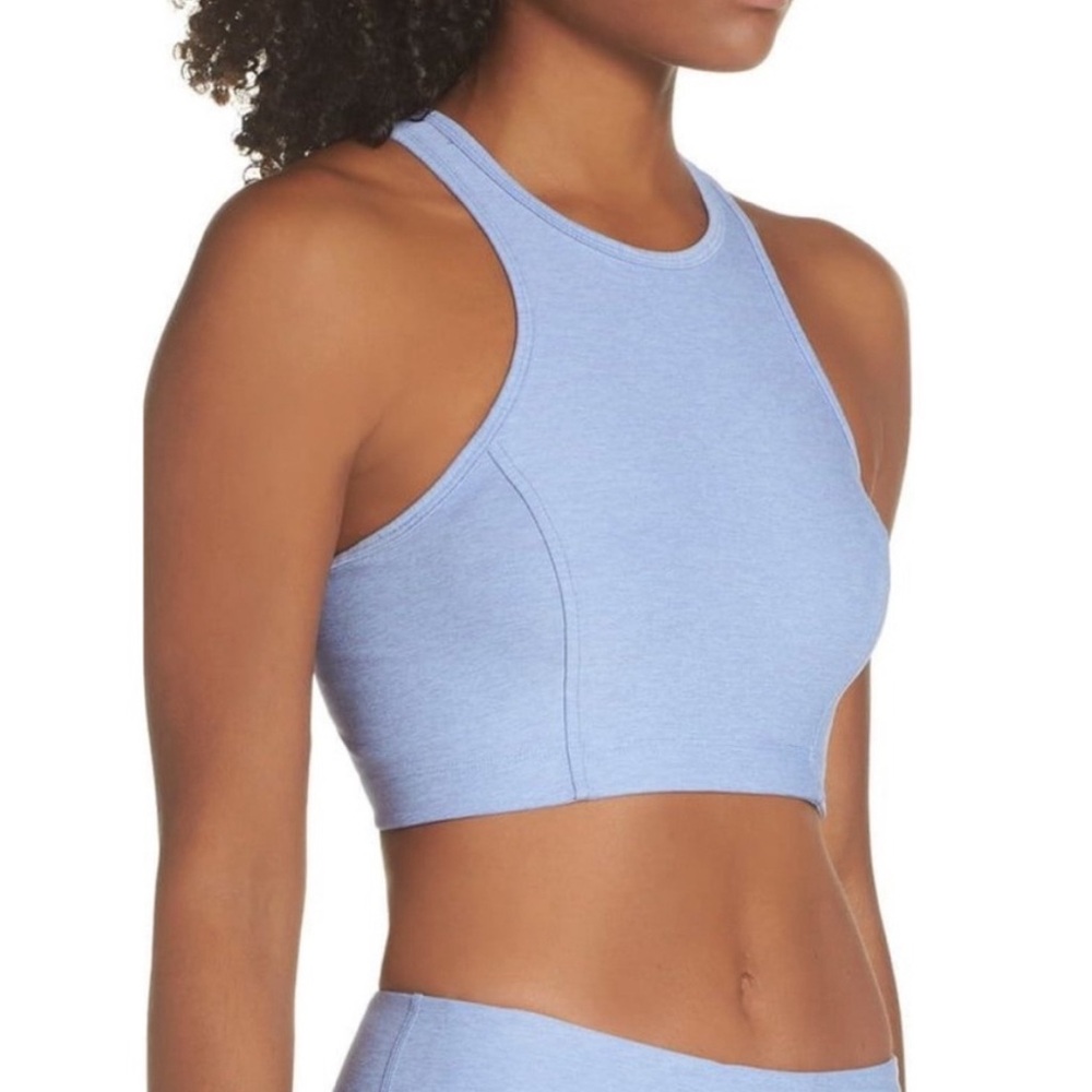 Outdoor Voices Athena Crop Top in Lilac